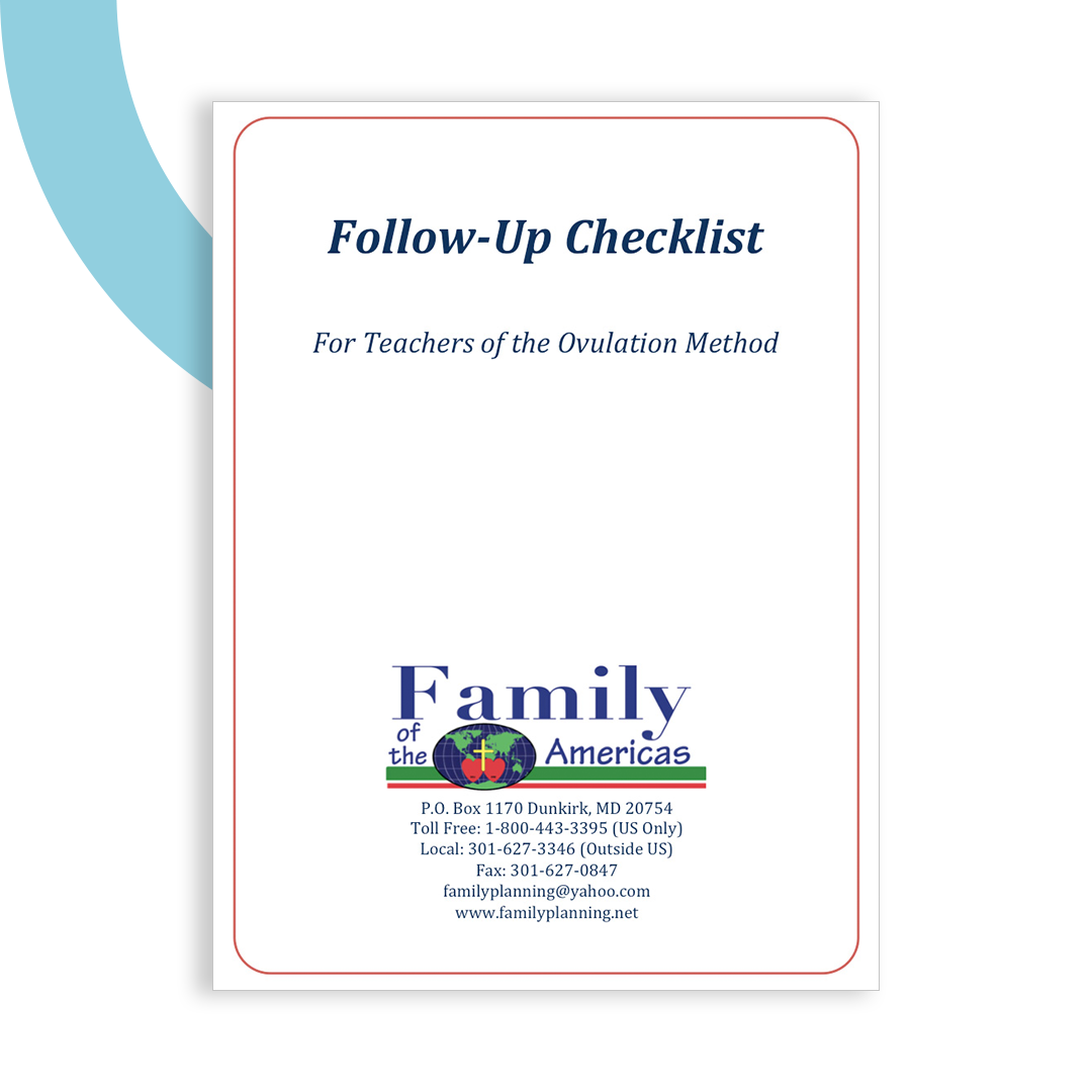 MTI Follow up Check list